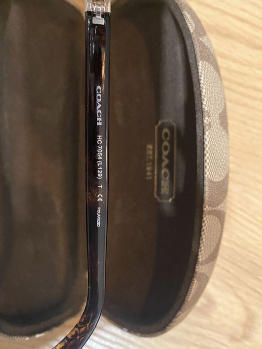 Okulary przeciwsloneczne nowe coach HC7054 L129