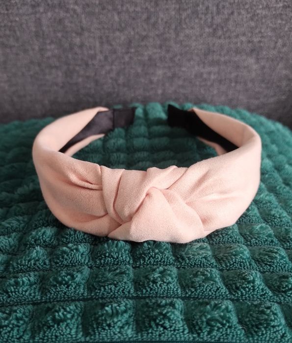 Opaska pudrowy róż