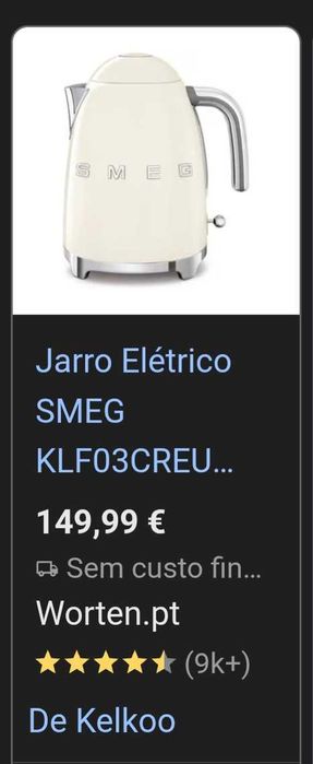 Smeg nova em caixa