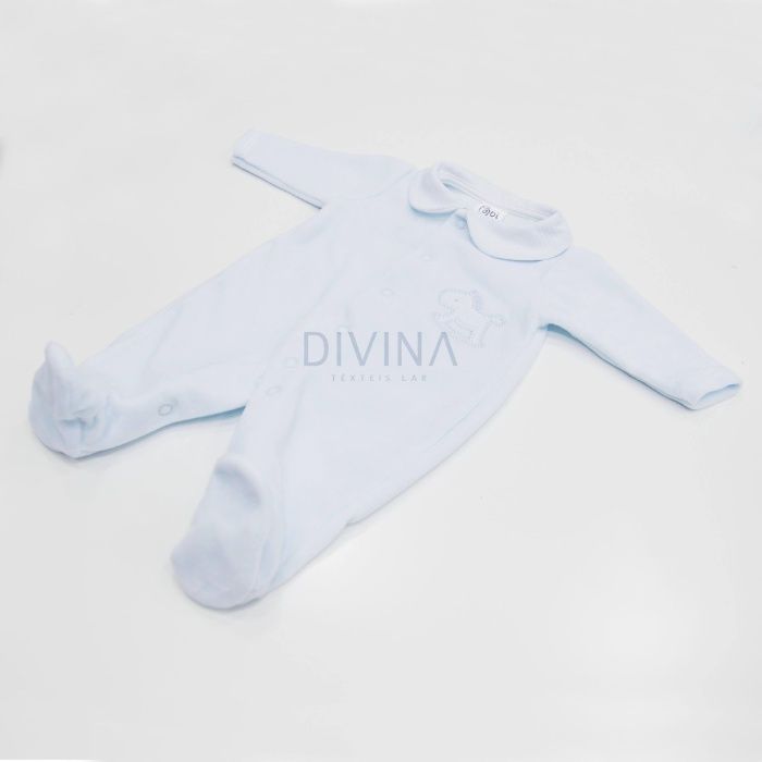 Babygrow só temos em azul