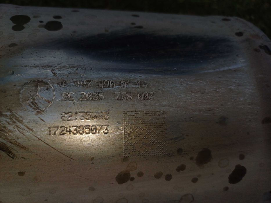 Katalizator tłumik  filtr dpf vito 447