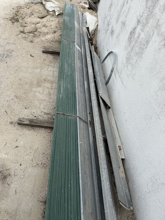Portão Metálico Galvanizado 4,30m – Estrutura Reforçada