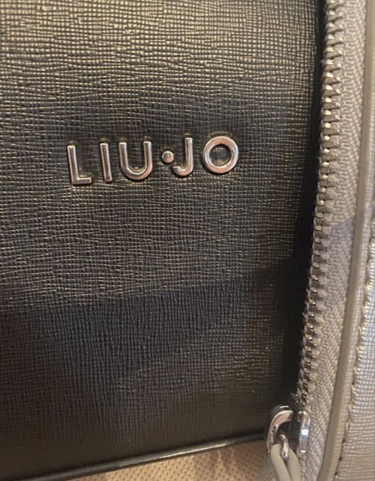 Torebka shoperka czarna na codzien LIU JO