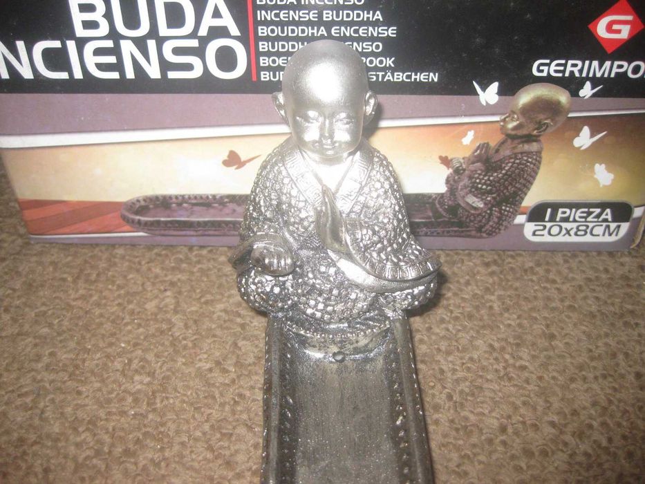 Suporte de Incenso "Buda" Novo/Embalado!