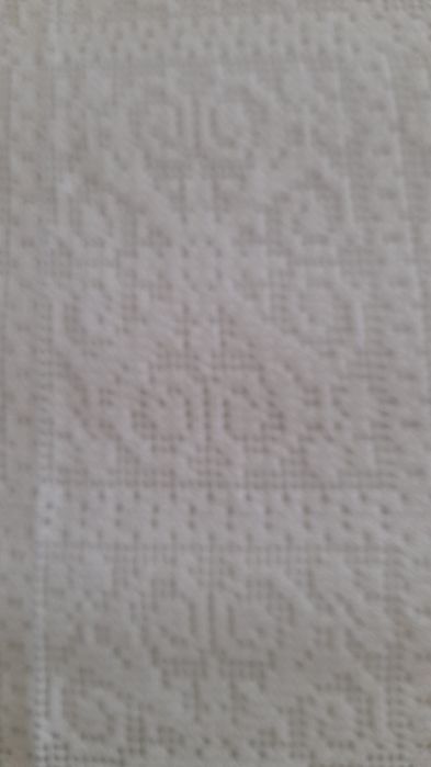 Colcha de renda branca