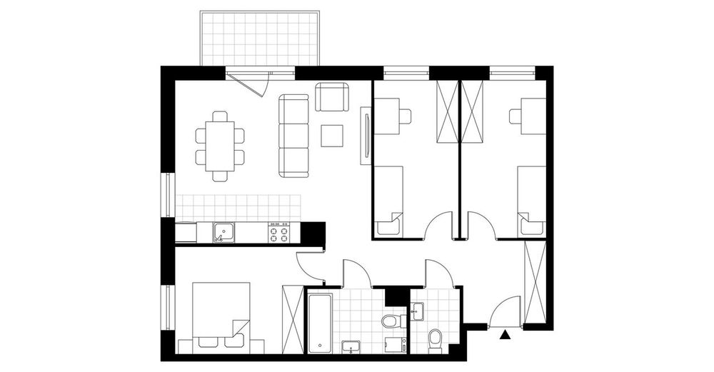 4-pokojowe mieszkanie 72m2 + balkon Bez Prowizji