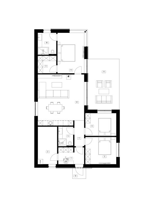 Продам новий сучасний будинок 112 м² КМ Sun Coast Новоолександрівка