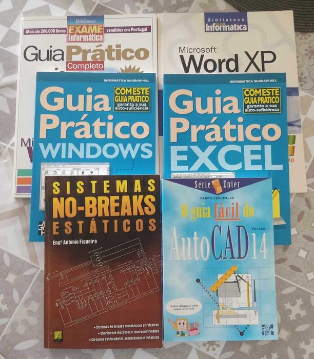 Livros Informática / Engenharia COMO NOVOS