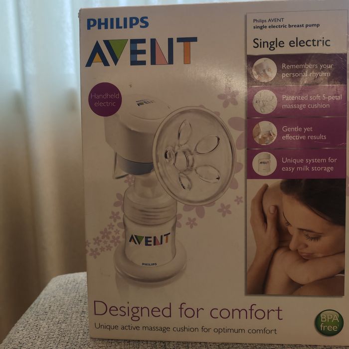 Bomba elétrica para tirar leite da Avent