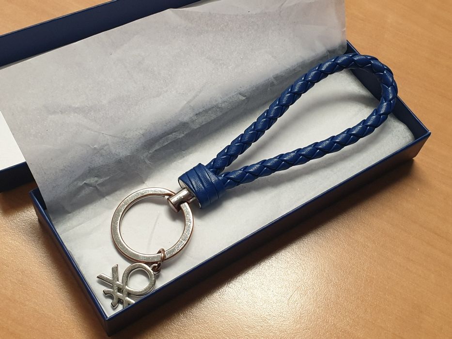 Porta Chaves Benetton Azul com Caixa