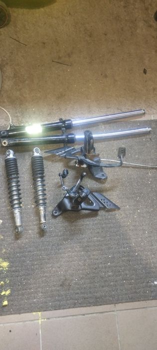 HONDA CBF 125 silnik, zawieszenie, plastiki, siedzenie, wiązka elektryczna