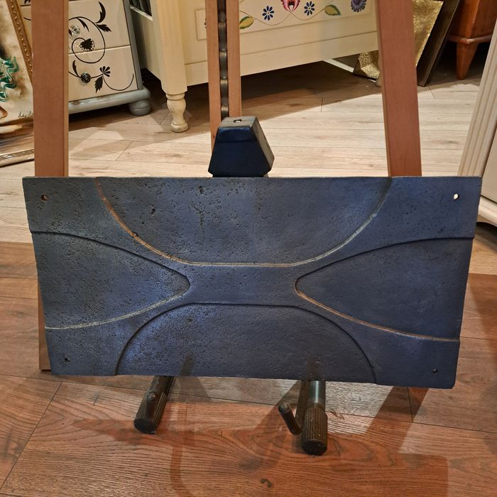 Tablica żeliwna PZU loft industrialna