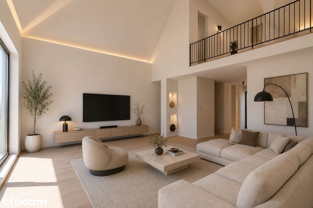 Salon 7 m wysokości | 225 m² | Garaż 2 miejsca |