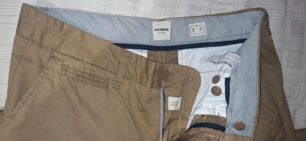 Calças sarja Pull and bear Num 4064586036230275123