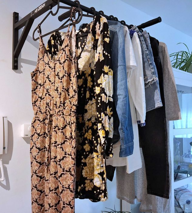 Zestaw ubrań paka mix boho XS 34 Zara vintege style 90's