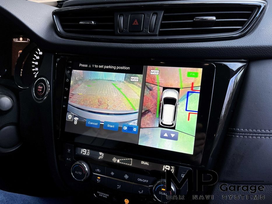 Nissan X-Trail/Qashqai Nawigacja Android11 Carplay/AndroidAuto 4G Qled