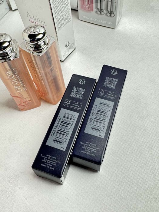 Бальзам для губ Dior 001 004 набір для губ