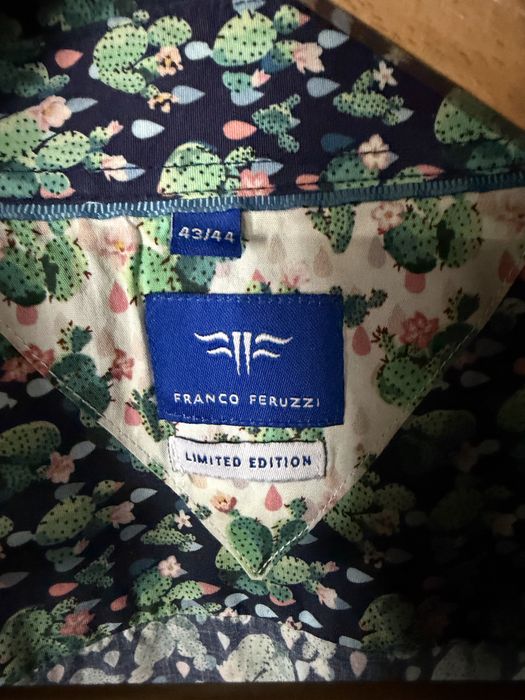 Franco Feruzzi Limited Edition koszula w kaktusy