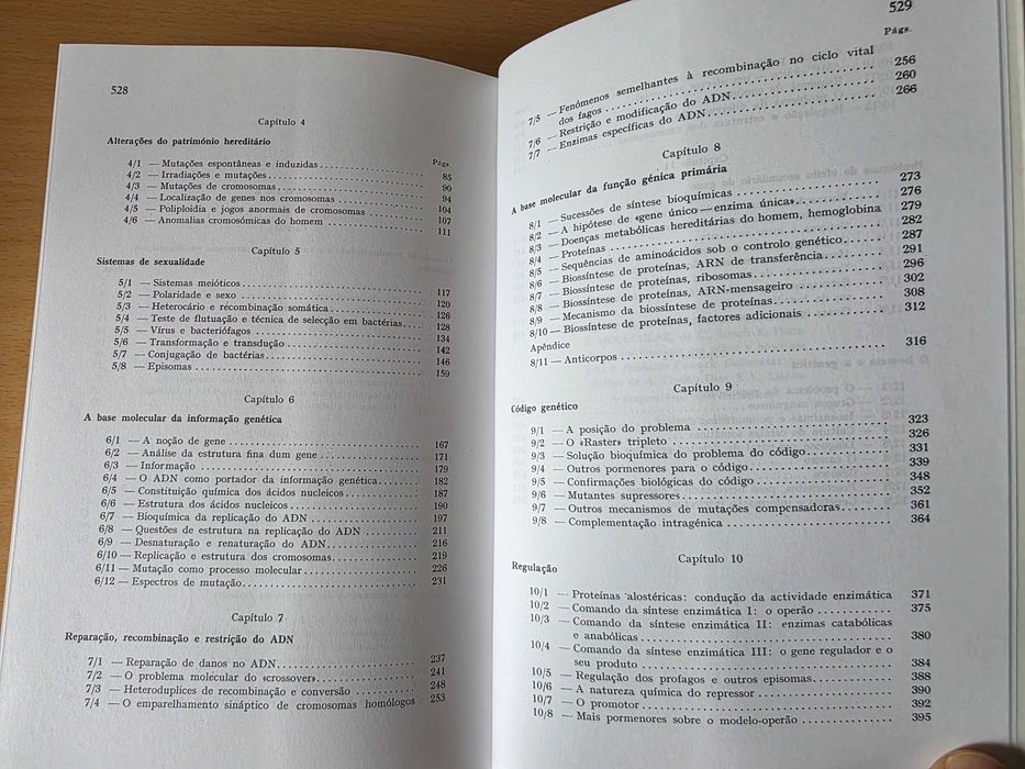 Livro "Genética Molecular" de C. Bresch