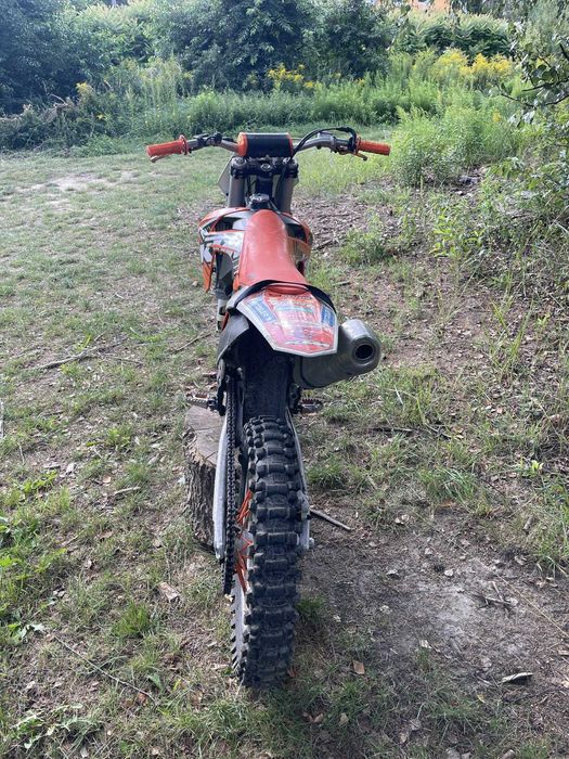 PO REMONCIE 3,5mth KTM 250 SX-F 2012 gratis 2opony ZAMIANA