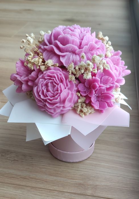 Flowerboxy z wosku sojowego