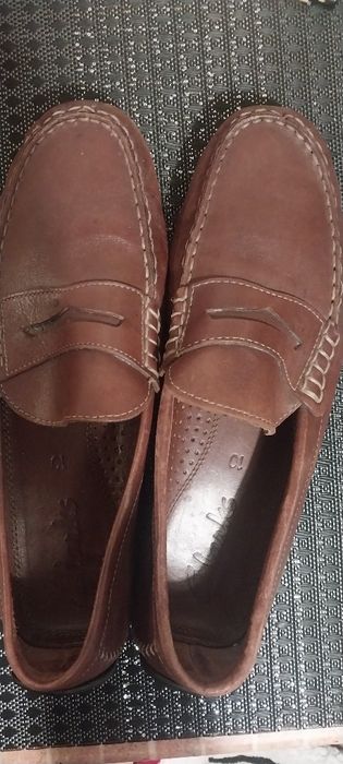 Макасіни чоловічі Clarks шкіра 43 розмір стан нових
