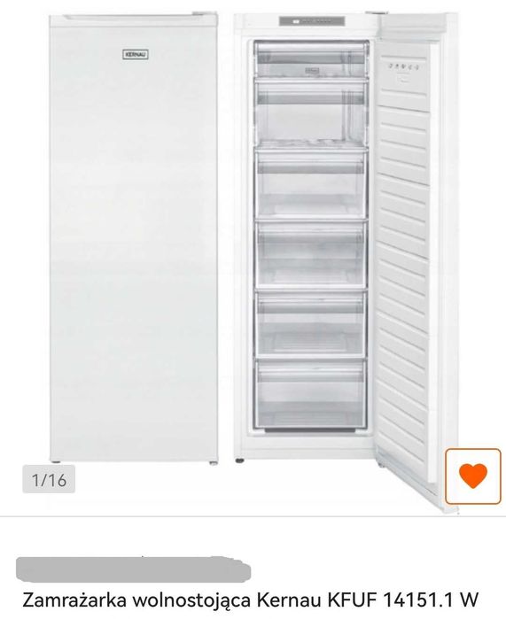 Sprzedam zamrażarkę KERNAU