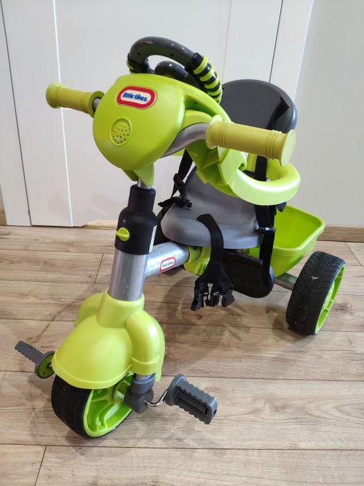 Rowerek trójkołowy Little Tikes 4w1 zielony
