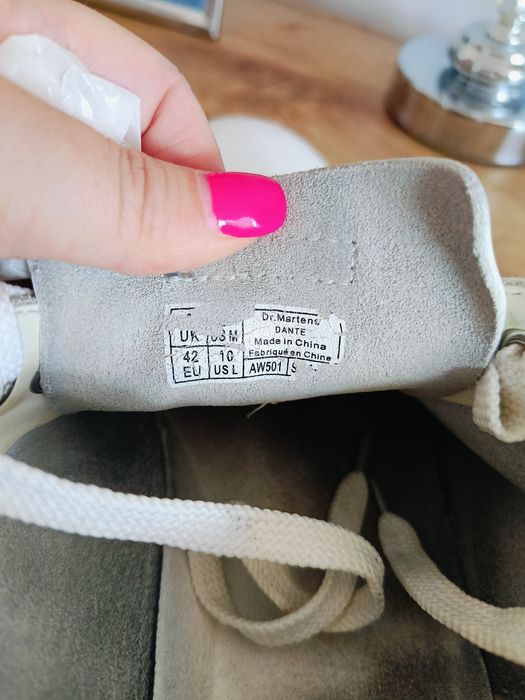 Buty dr Martens 42 białe