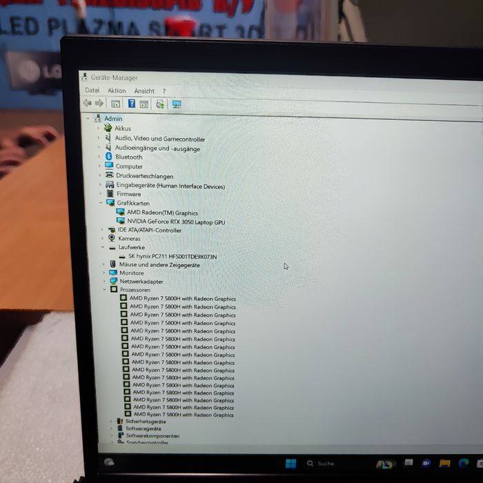 Ігровий Ноутбук HP Pavilion Gaming 15 Ryzen 7 5800h, 3050 4GB, 16Gb,SS