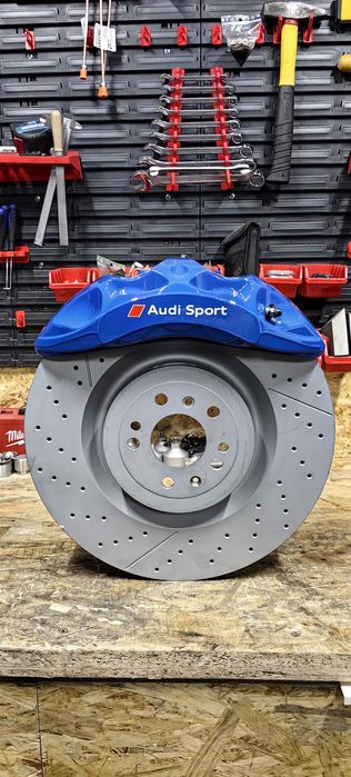 Zestaw Big Brake Akebono 6-tłok Audi A6 C7 A4 A5 B8 A8 D4 390MM