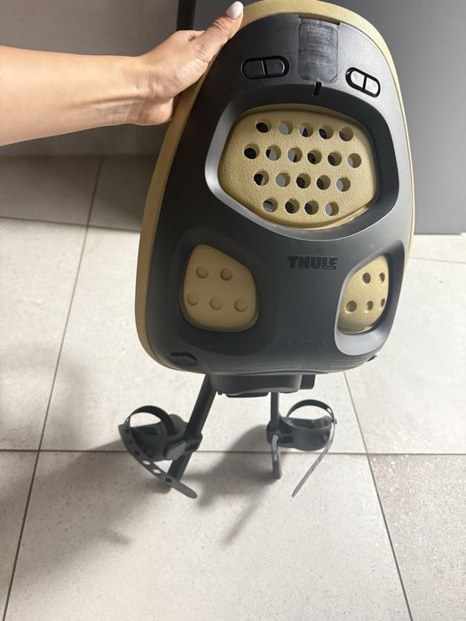 Thule Yepp 2 mini mocowany z przodu fotelik rowerowy fennel tan