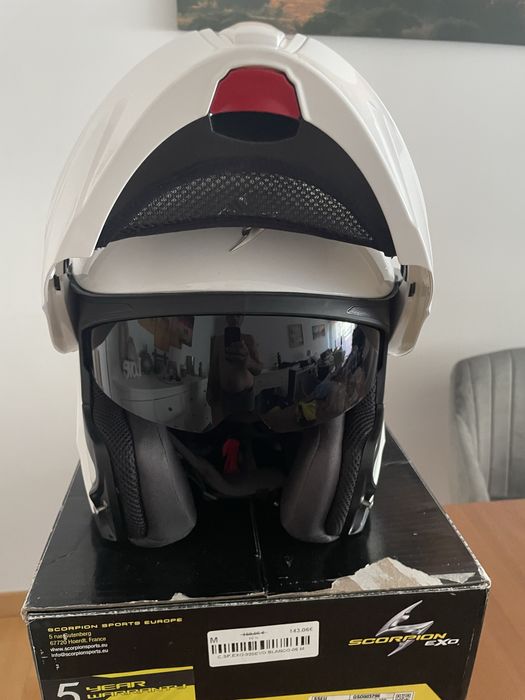 Capacete Scorpion modular Tam S