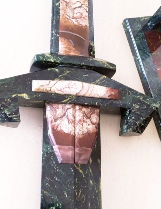 РЫЦАРСКИЙ МЕЧЬ из камня мечь кладенец самосек