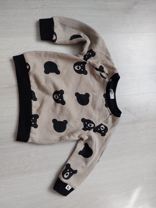 Nowy sweterek misie 74