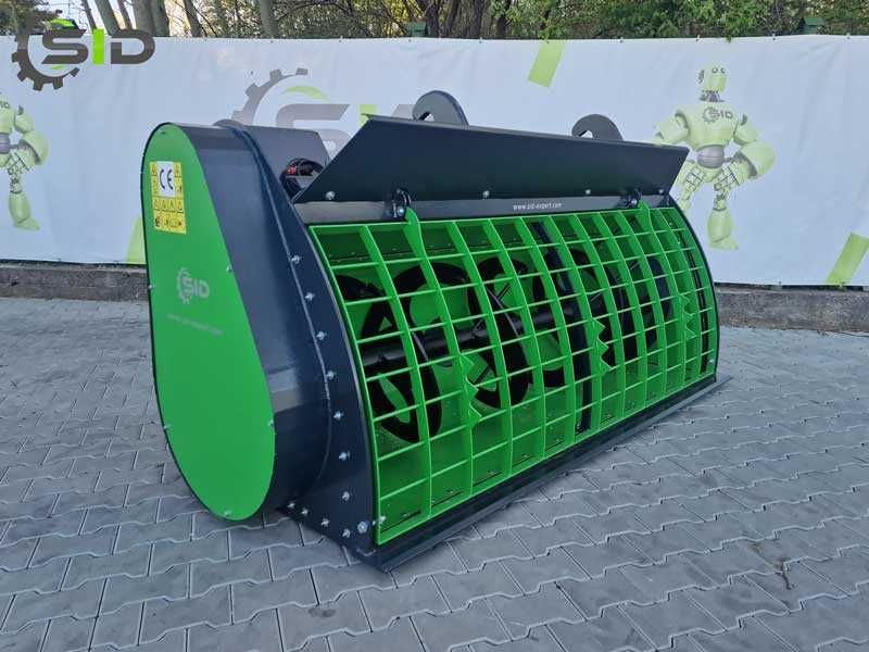 Mieszalnik do betonu Tornado, betoniarka łyżkowa 0,6m3 1,5m [MBT1] SID