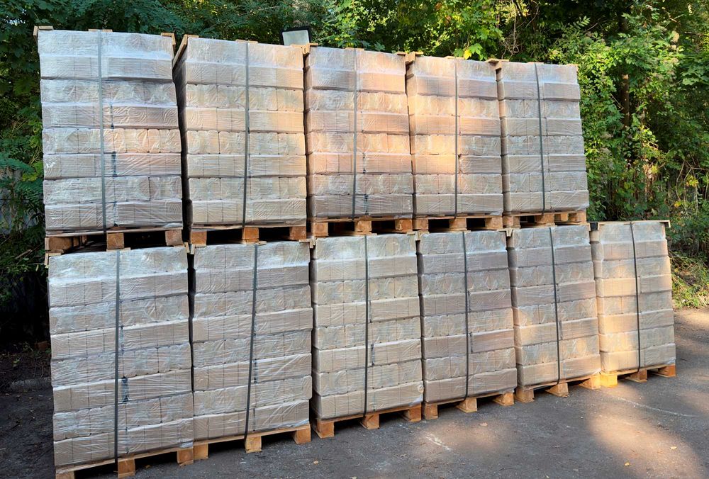 Brykiet Bukowo - Dębowy, 10kg, Dowóz, Brykiet drzewny, Brykiet