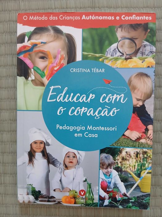Livro sobre pedagogia montessori em casa