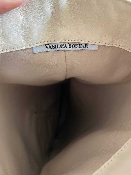 Сапоги женские еврозима ТМ Vasilisa Bondar, светлые, р.40