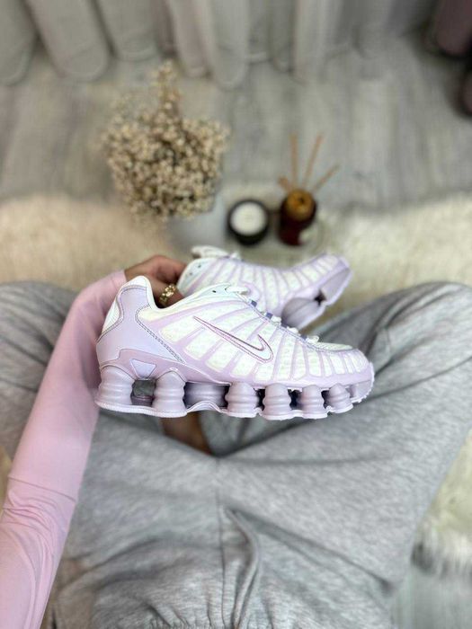 !SALE! Кросівки Nike Shox TL White Violet 36 37 38 39 40 41 найк шокс