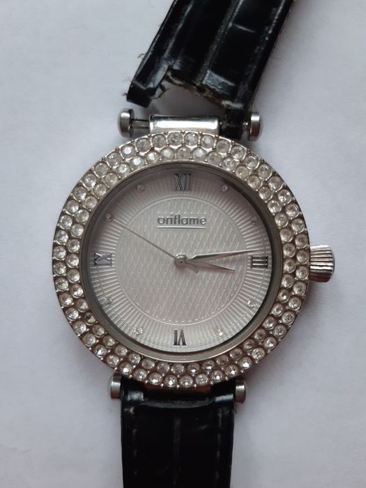 zegarek damski z kryształkami Swarovski