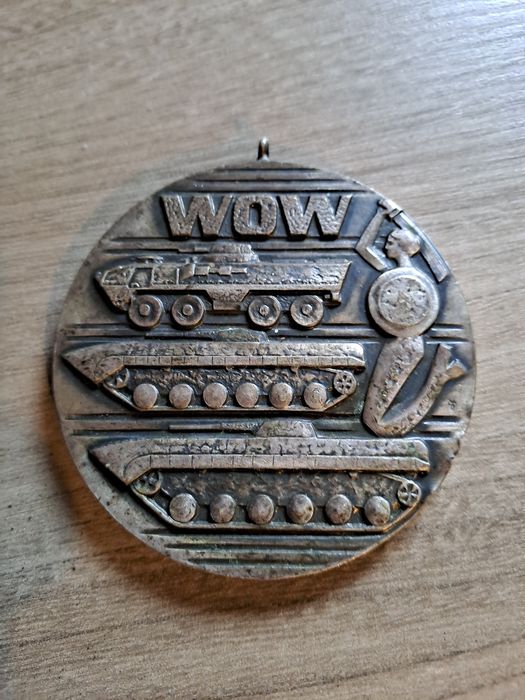 Wojskowy medal wow warszawski okręg wojskowy lwp PRL