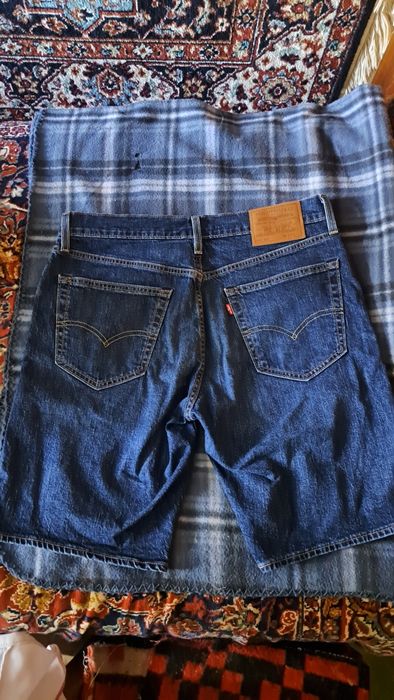 Нові чоловічі джинсові шорти Levi's 505 Regular Fit (Розмір W32, Оригінал)