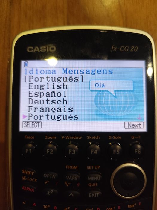 Calculadora Casio fx-CG20