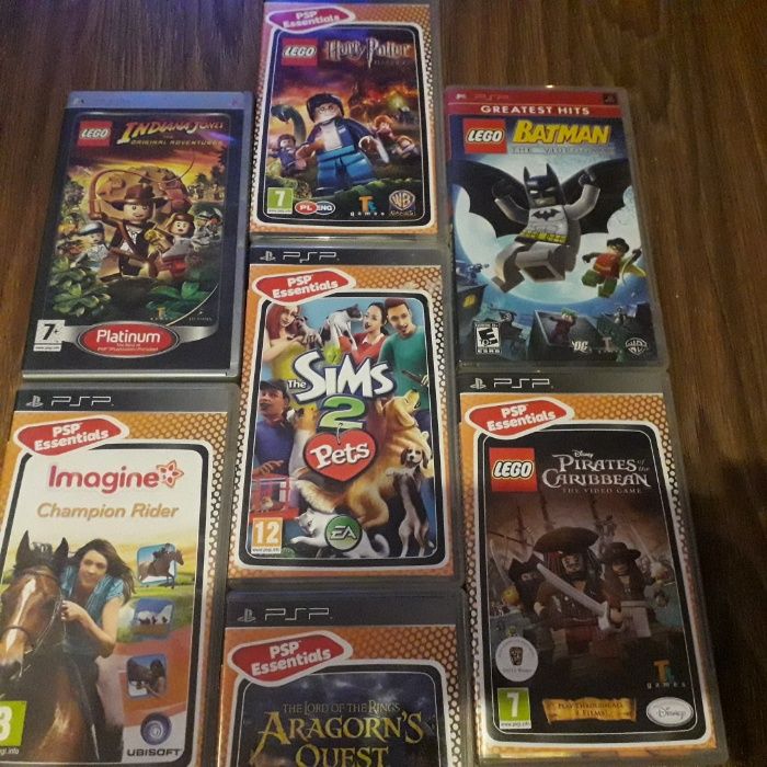 Unikatowe świetne gry SONY PSP mobilne UMD