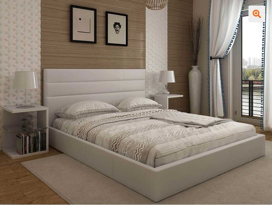 Cama de Casal Queen com Colchão - Ótimo estado