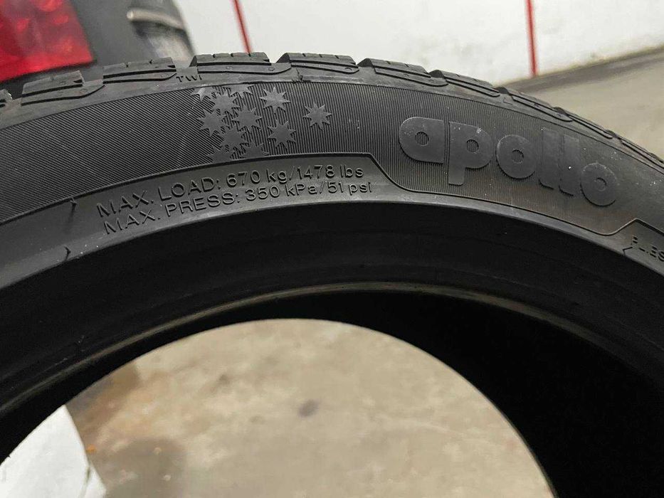 3 Pneus Apollo Alnac 4G 225/45 R17 (DOT 2524) - Como Novos