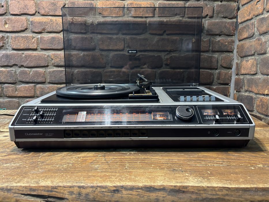 Gramofon + Magnetofon Clubmeister CB 1001