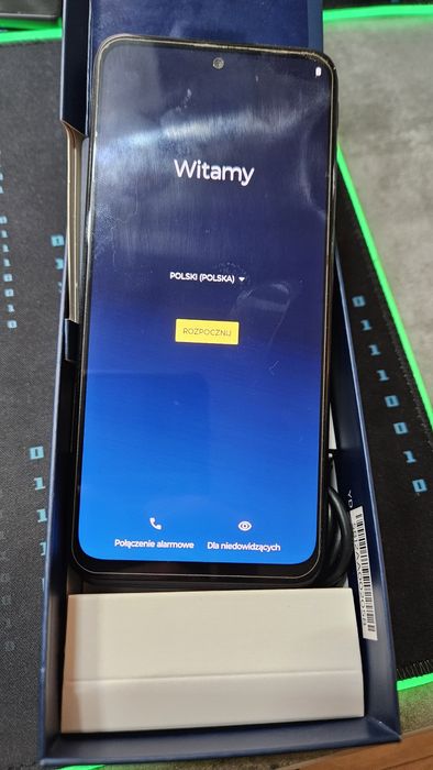 Motorola G31: Bez rys,  z ładowarką! 64/4GB OLED android