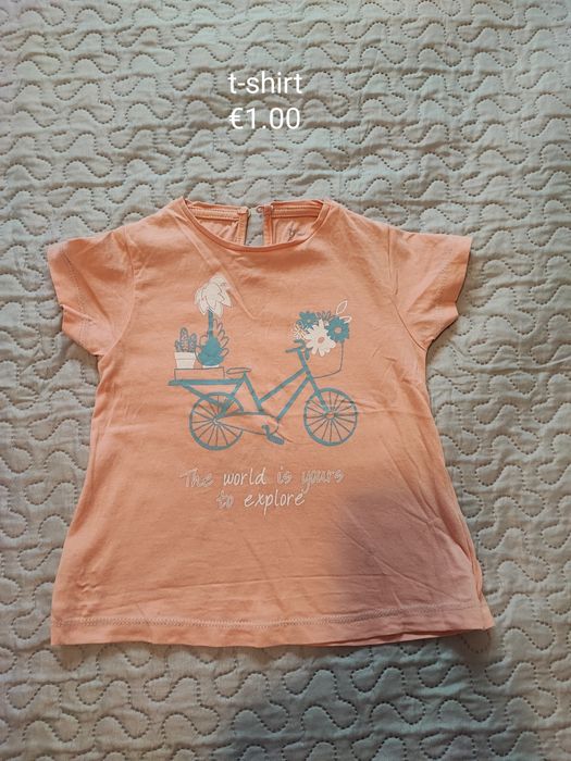 T-shirts  e vestidos menina